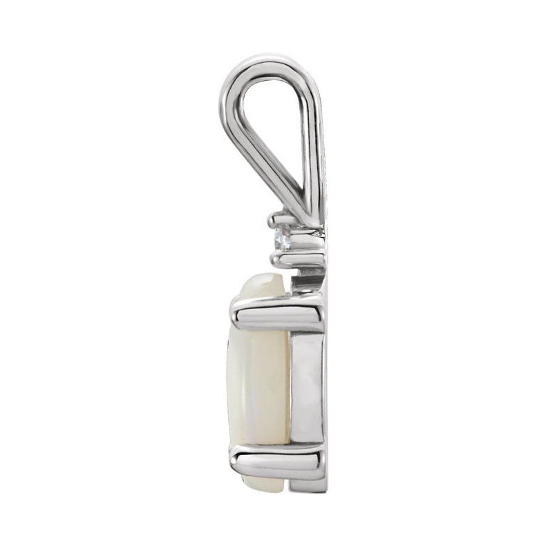 Accented Cabochon Pendant
