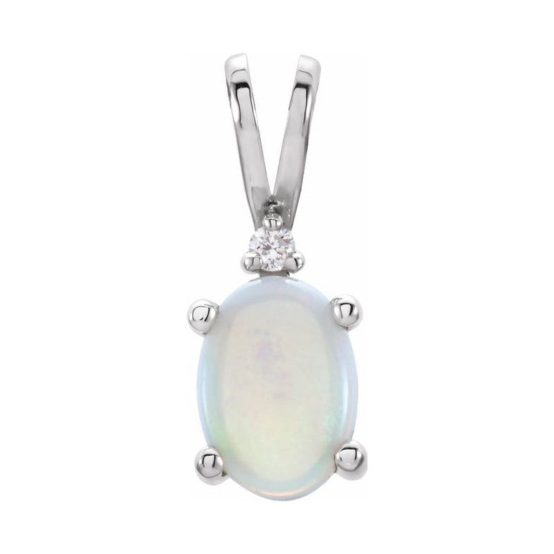 Accented Cabochon Pendant