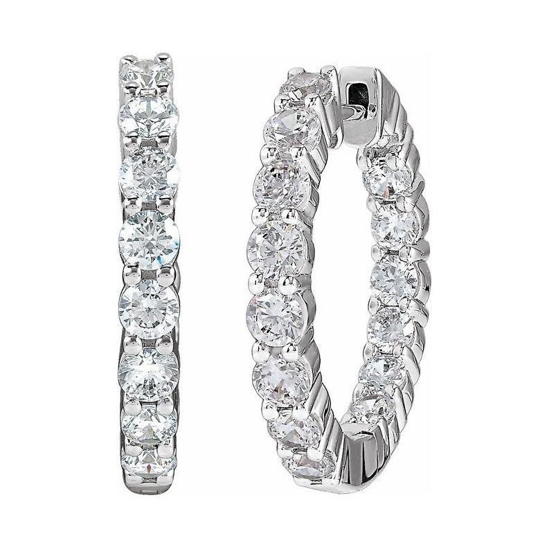 Inside-Outside Hoop Earrings