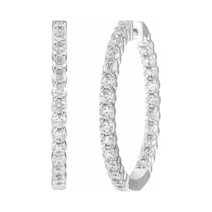 Inside-Outside Hoop Earrings