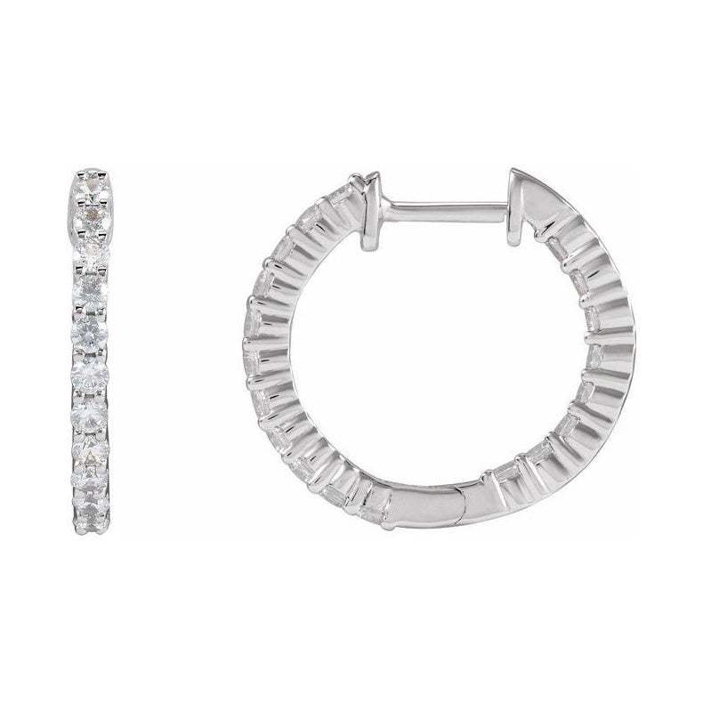 Inside-Outside Hoop Earrings