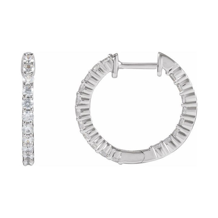 Inside-Outside Hoop Earrings
