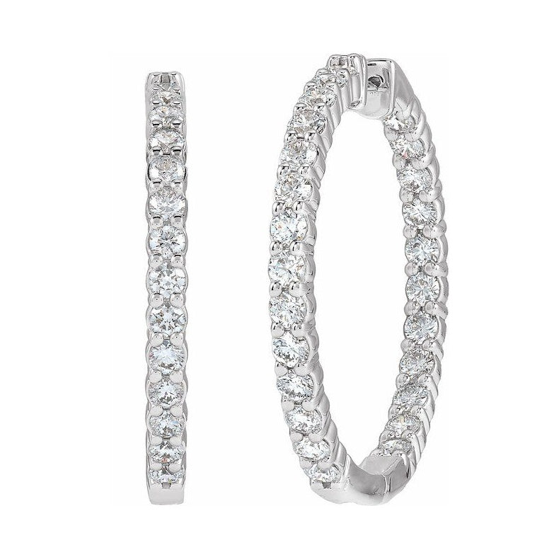 Inside-Outside Hoop Earrings