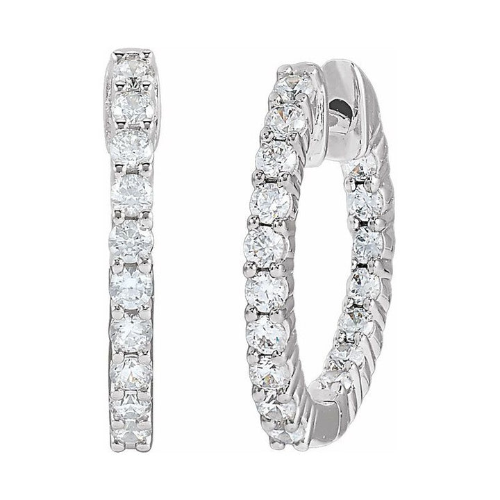 Inside-Outside Hoop Earrings