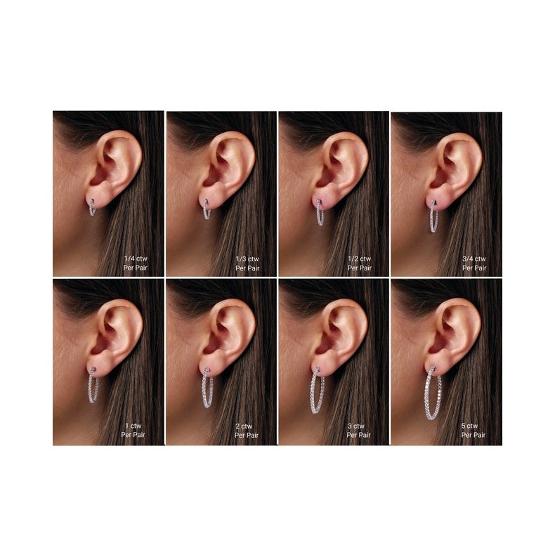 Inside-Outside Hoop Earrings