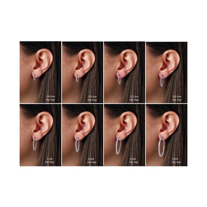 Inside-Outside Hoop Earrings
