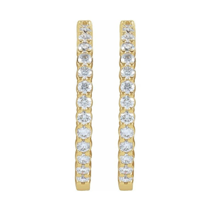 Inside-Outside Hoop Earrings