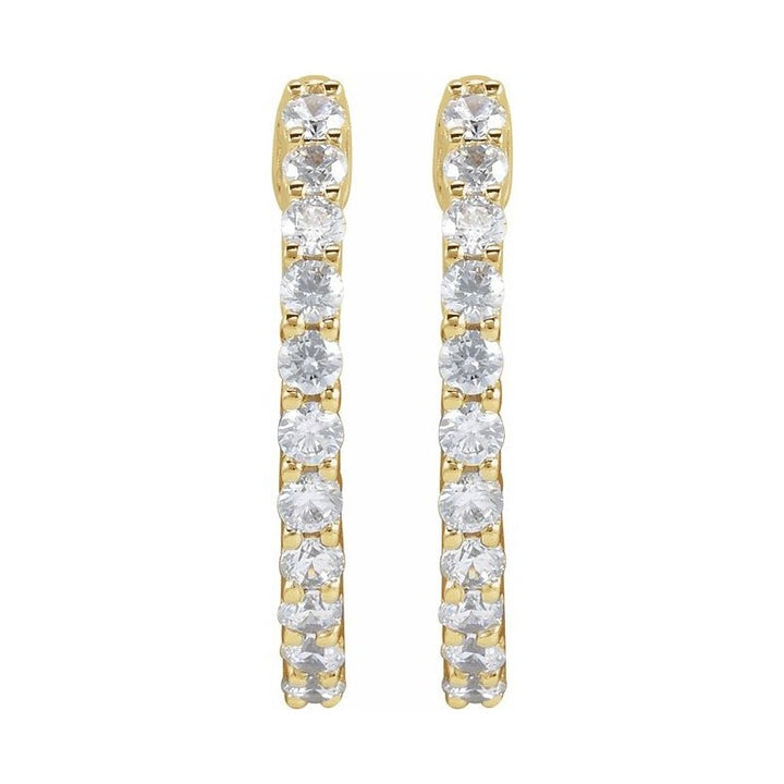 Inside-Outside Hoop Earrings