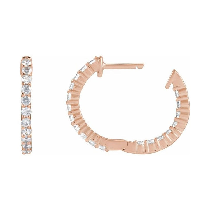Inside-Outside Hoop Earrings