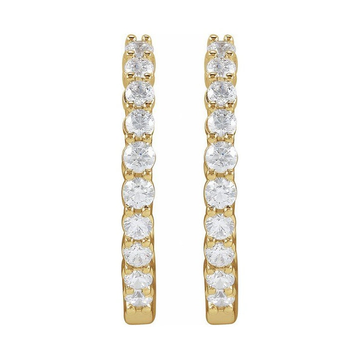Inside-Outside Hoop Earrings