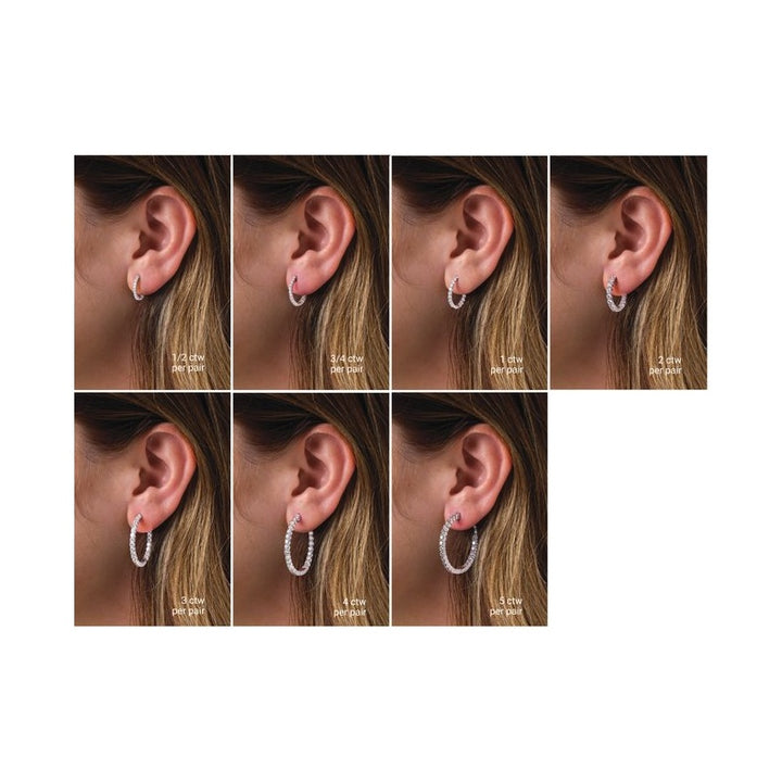 Inside-Outside Hoop Earrings