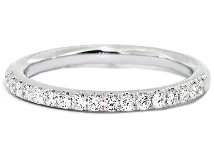 Platinum Split-Prong  Wedding Band | Washington Diamond