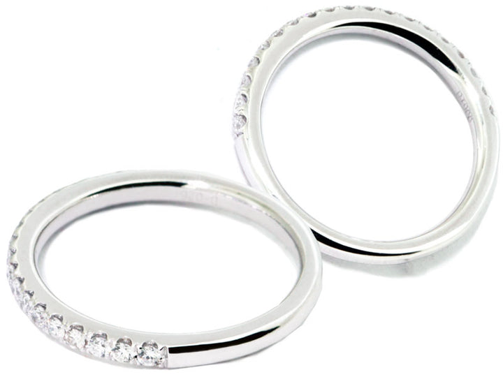 Platinum Split-Prong  Wedding Band | Washington Diamond