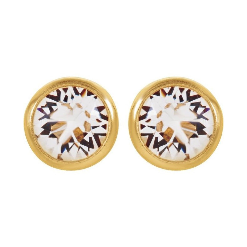 Imitation Crystal Inverness® Piercing Stud Earrings