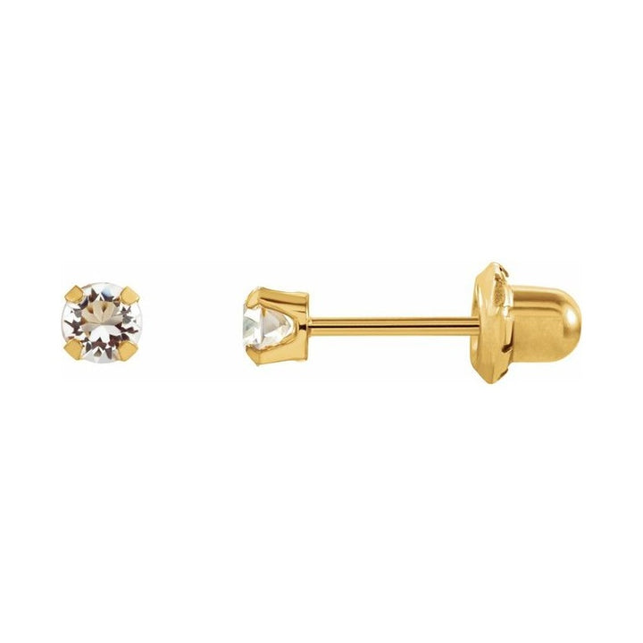 Inverness® Piercing Birthstone Stud Earrings