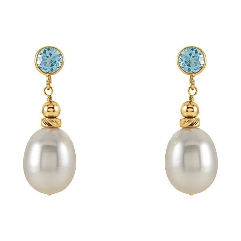 Accented Pearl Earrings