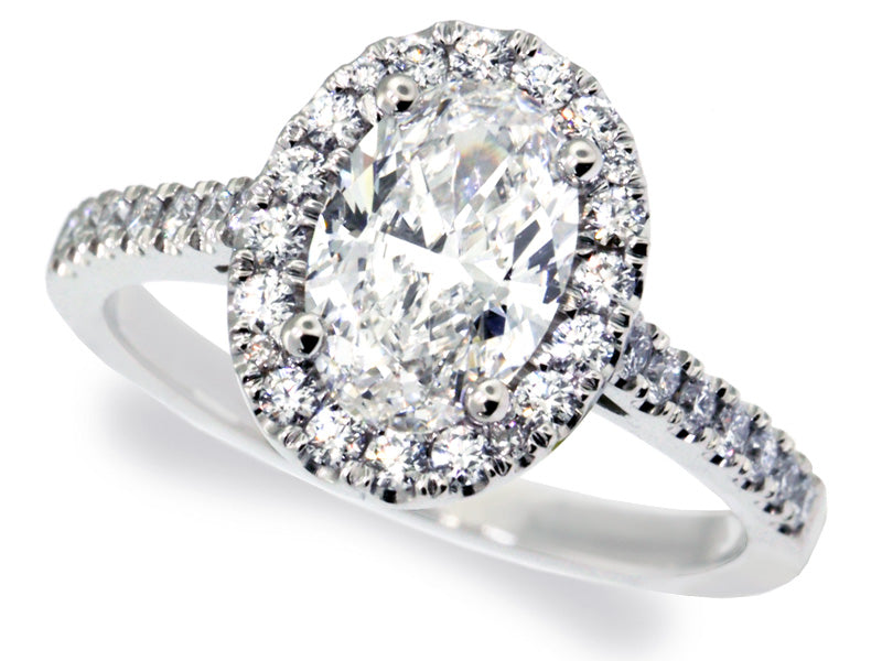 Selena Oal Halo Dia Semi-Mnt 34=0.41ctw FG-VS