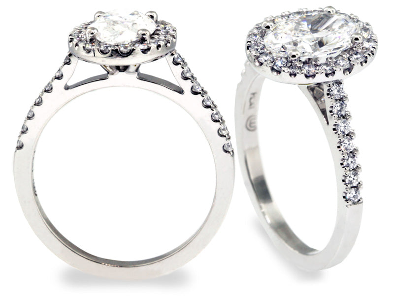 Selena Oal Halo Dia Semi-Mnt 34=0.41ctw FG-VS