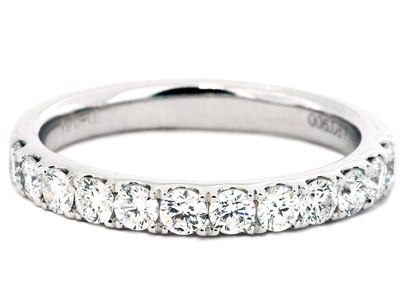 Platinum Prong-Set  Wedding Band | Washington Diamond