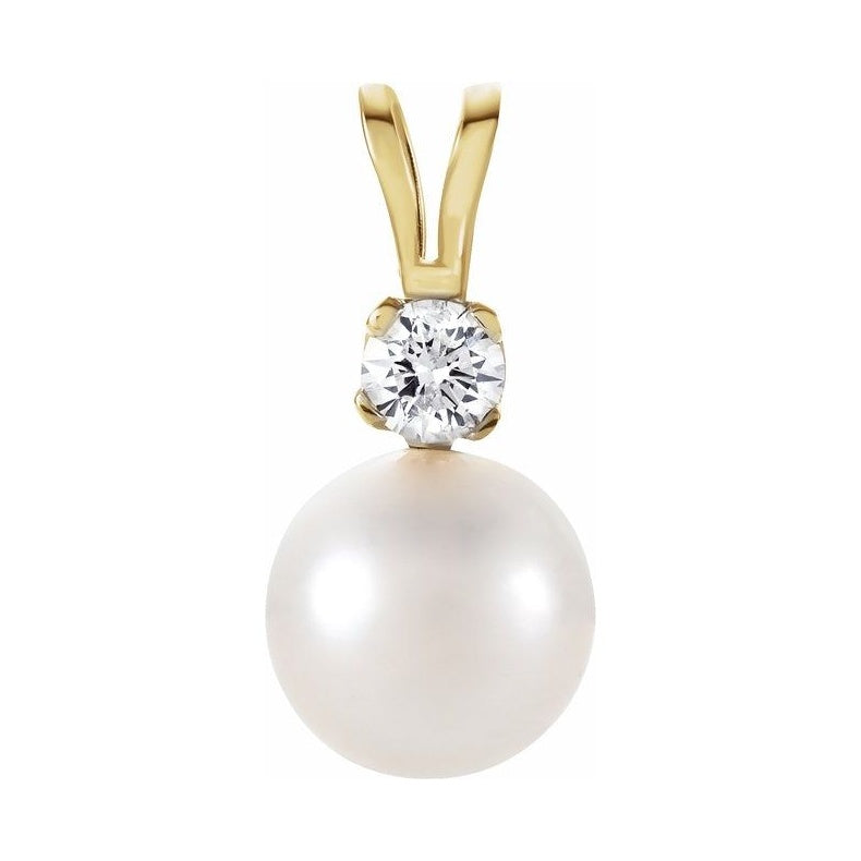 Accented Pearl Pendant