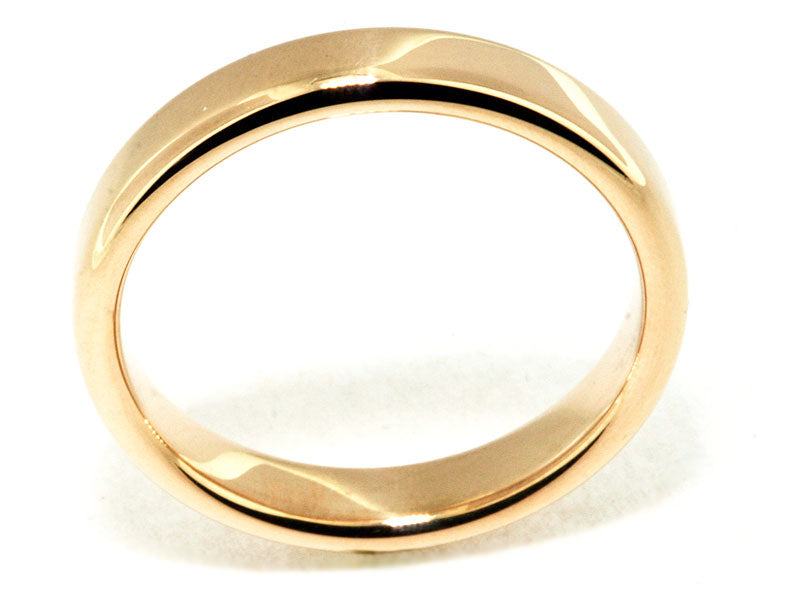 4mm 18k Yellow Gold Euro-Style Men's Wedding Band | Washington Diamond