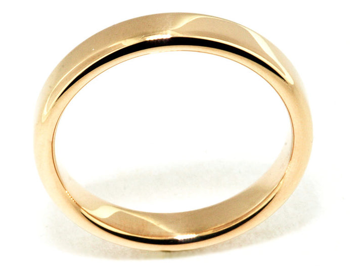 4mm 18k Yellow Gold Euro-Style Men's Wedding Band | Washington Diamond