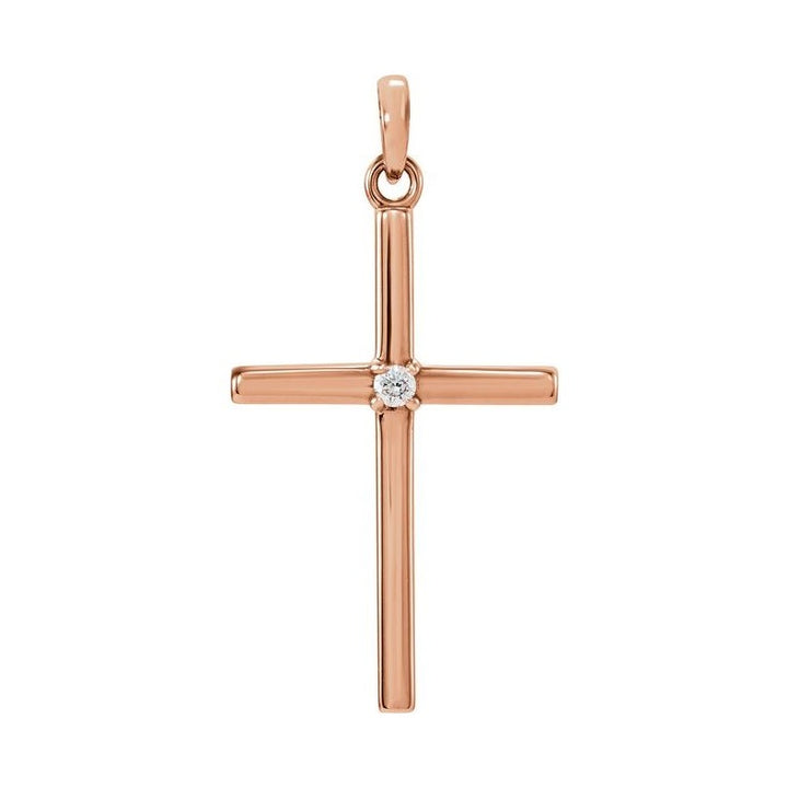 Birthstone Cross Pendant