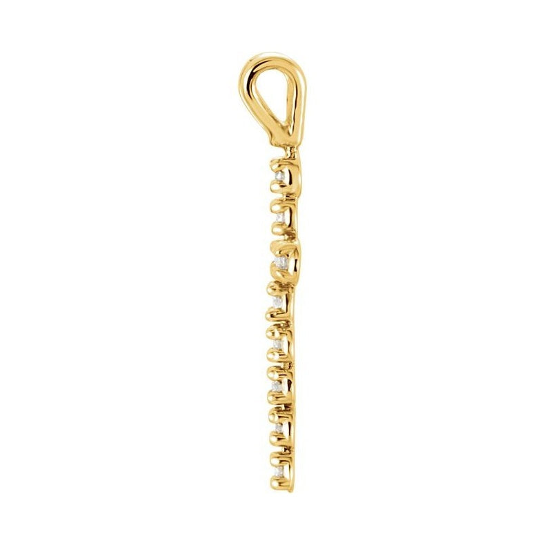 Accented Cross Pendant