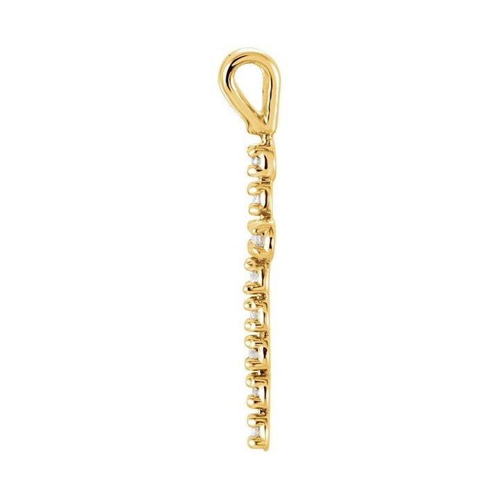 Accented Cross Pendant