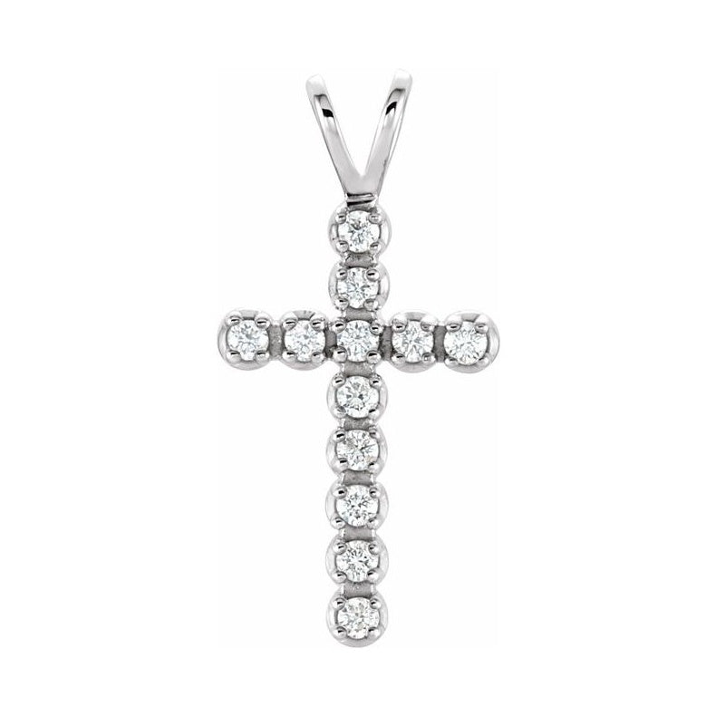 Accented Cross Pendant