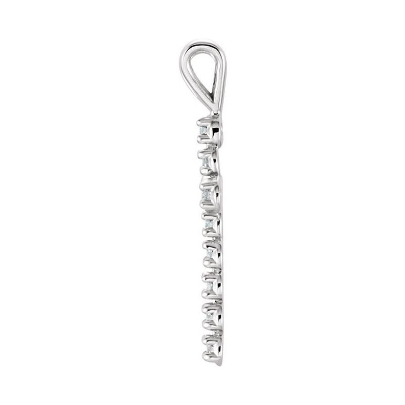 Accented Cross Pendant