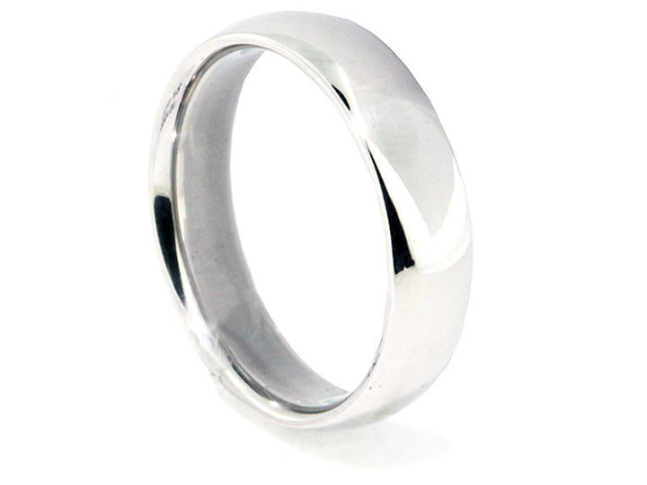 5.5mm Platinum Wedding Band | Washington Diamond
