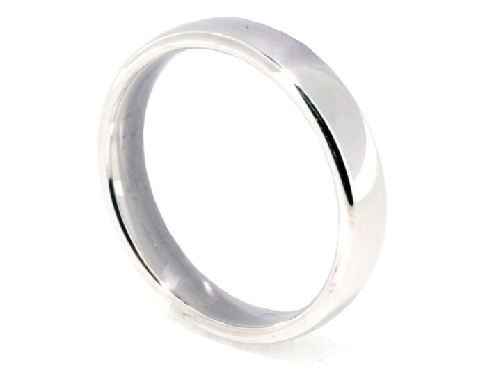 4.5mm Platinum Euro-Style Men's Wedding Band