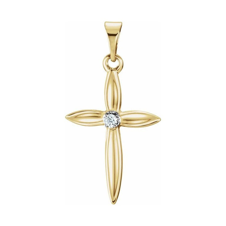 Accented Cross Pendant