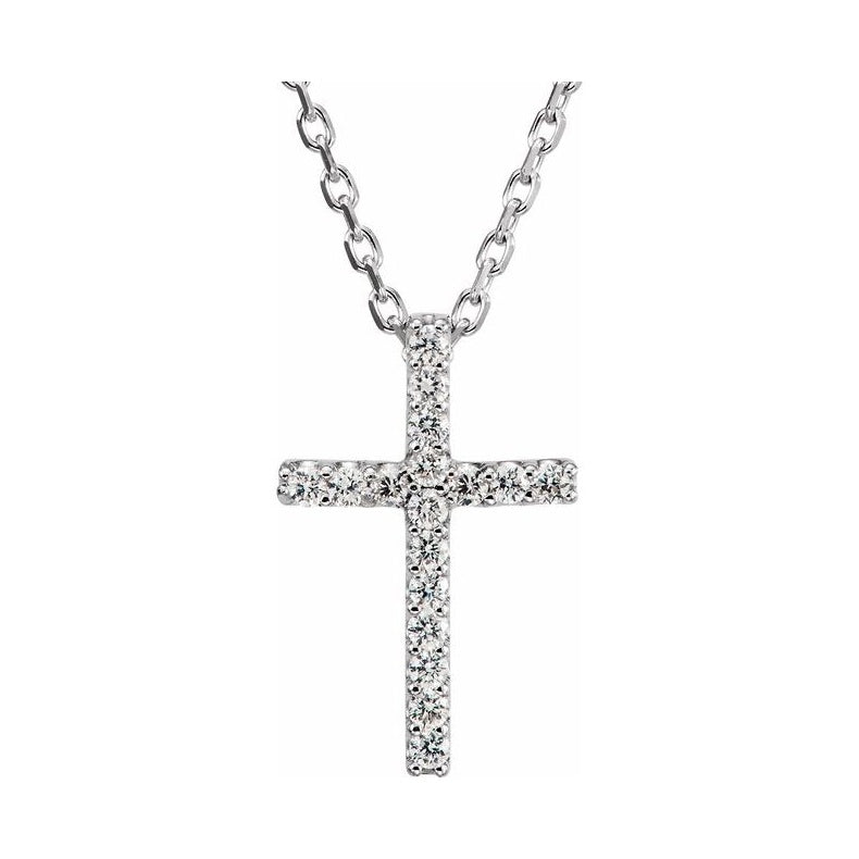Petite Cross Necklace or Pendant