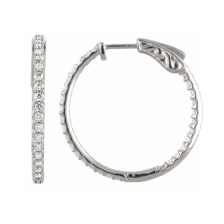 Inside-Outside Hoop Earrings