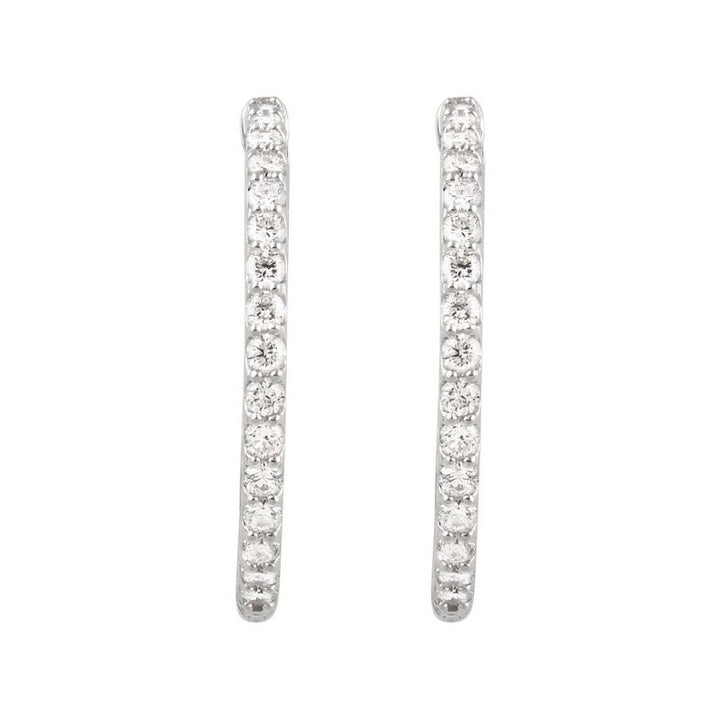 Inside-Outside Hoop Earrings