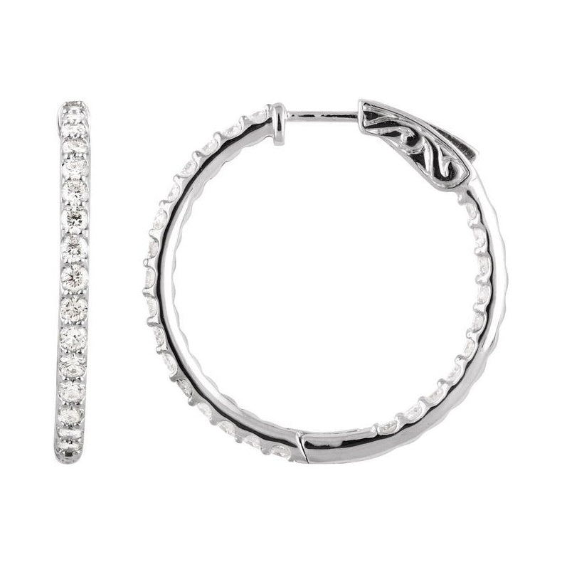 Inside-Outside Hoop Earrings