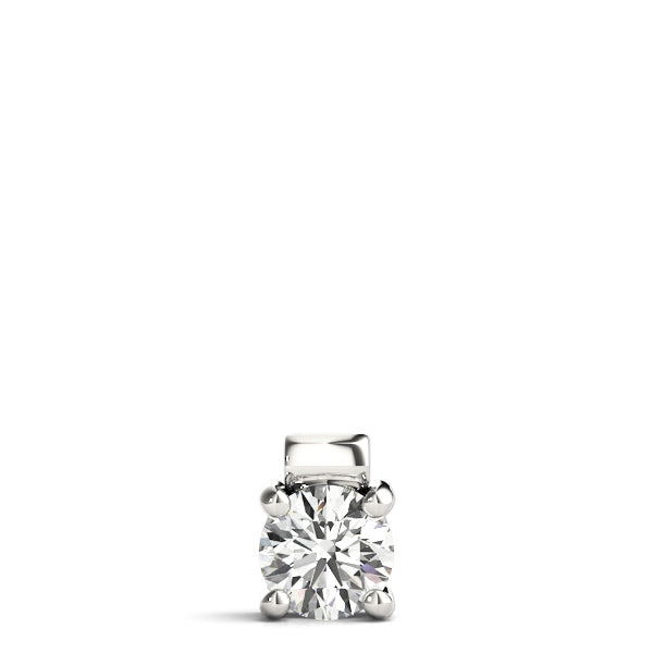1.0 CT Round Diamond Solitaire Pendant