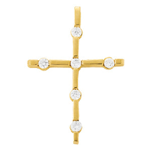 Diamond Cross Pendant