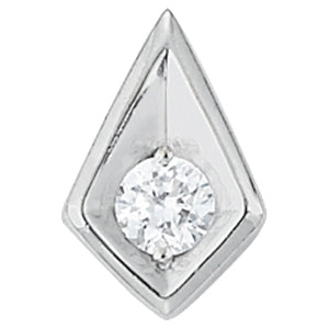 0.5 CT Round Diamond Solitaire Pendant