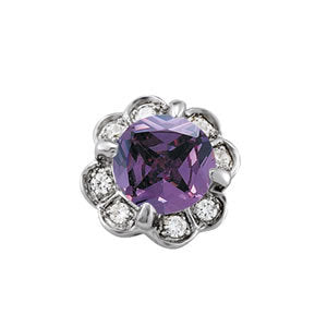 Round Diamond Halo Pendant