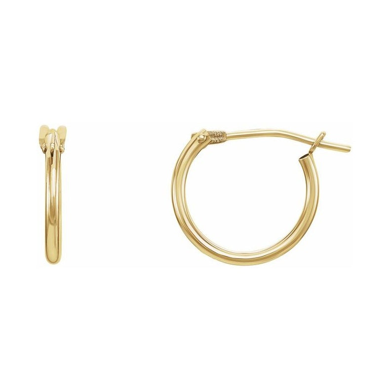 Youth Hoop Earrings