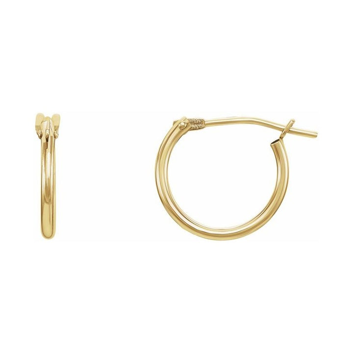 Youth Hoop Earrings