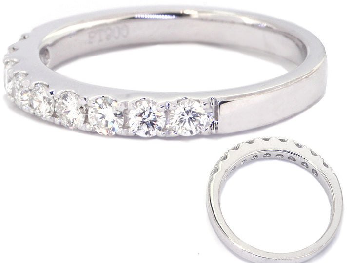 Platinum Split-Prong  Wedding Band | Washington Diamond