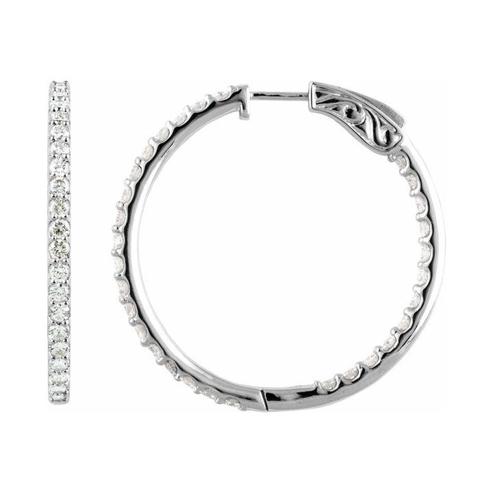 Inside-Outside Hoop Earrings