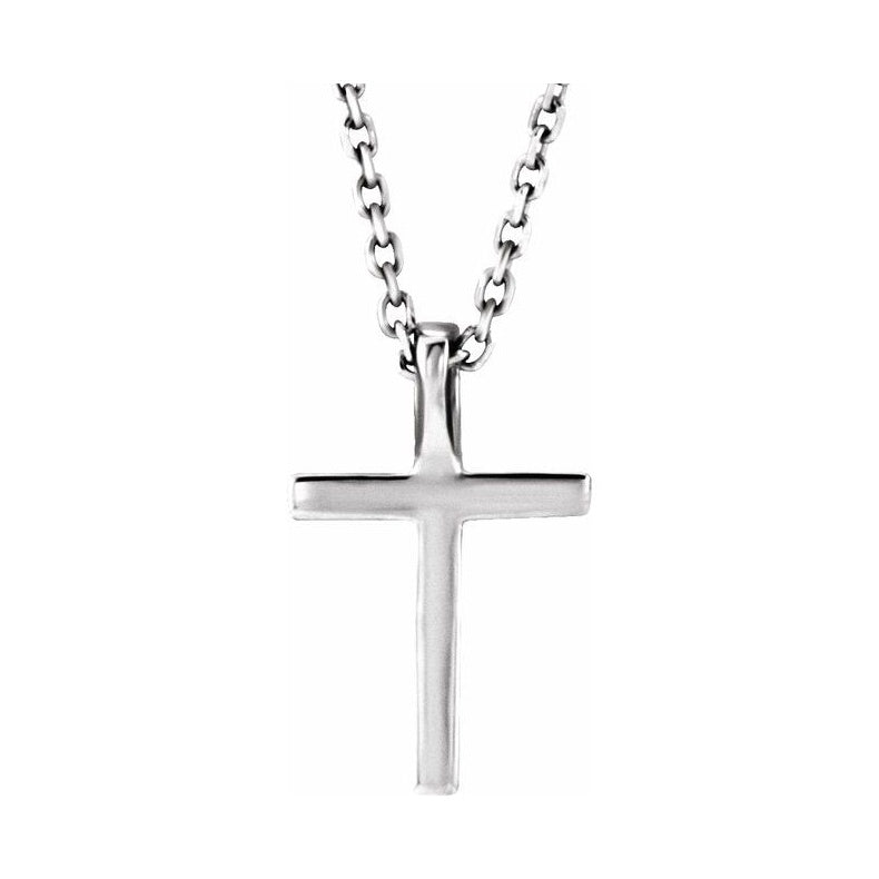 Petite Cross Necklace or Pendant
