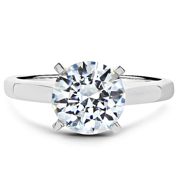Platinum Abigail  Solitaire Engagement Setting | Washington Diamond