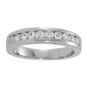 10-Diamond Round Wedding Ring