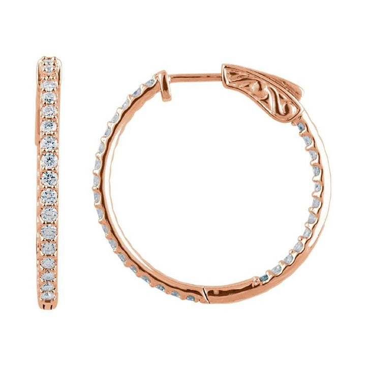 Inside-Outside Hoop Earrings